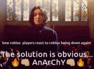 Roblox Player Reacts To Roblox Down GIF
