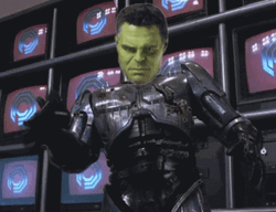 Robocop Hulk Gun Spinning GIF