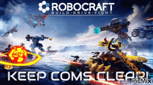 Robocraft Build Drive Fight Keep Coms Clear GIF