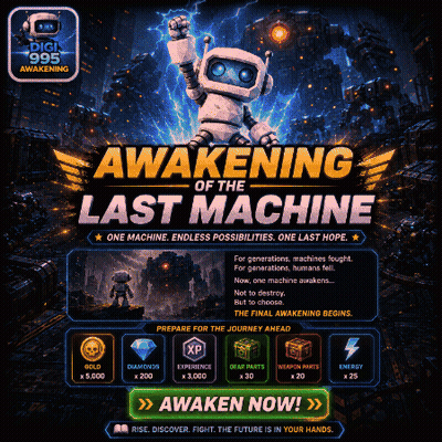 Robot Ad For Awakening Of The Last Machine GIF