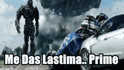 Robot And Car Me Das Lastima Prime GIF