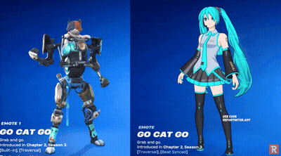 Robot And Girl Standing Together Saying Go Cat Go GIF