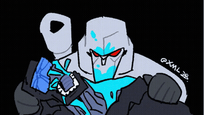 Robot Drawing With Name XML GIF