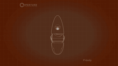 Robot Drawing With P-Body Label GIF