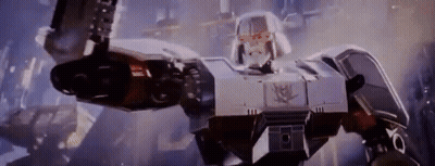Robot Flying In Transformers Movie Scene GIF