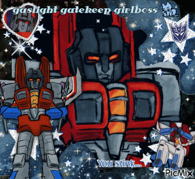 Robot Gaslight Gatekeep Girlboss GIF