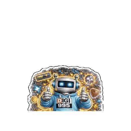 Robot Giving Thumbs Up Boss Fight Sticker