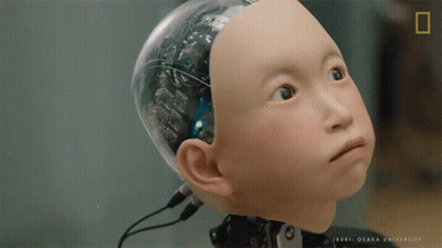 Robot Head Isuki Osaka University GIF