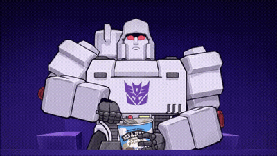 Robot Holding Ben And Jerry's GIF