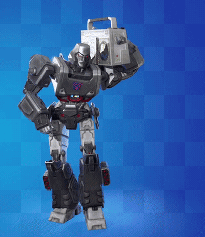 Robot Holding Boombox GIF