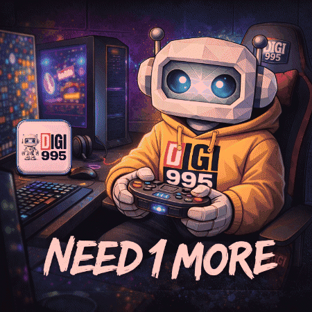 Robot Holding Video Game Controller GIF