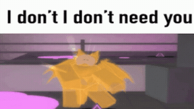 Robot I Don't I Don't Need You GIF