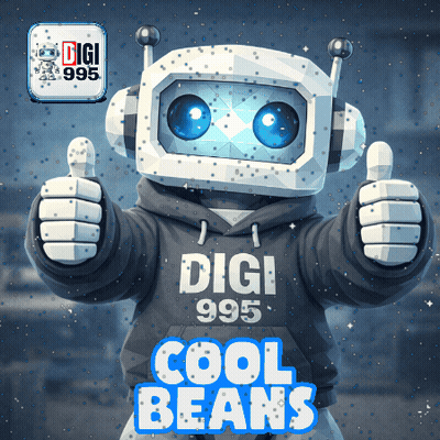 Robot In Digi 995 Hoodie Giving Thumbs Up GIF