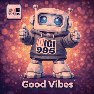 Robot In Digi 995 Hoodie Thumbs Up GIF