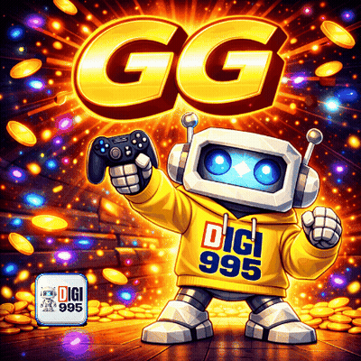 Robot In Yellow Hoodie Saying Digi 995 GIF