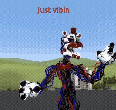 Robot Just Vibin GIF