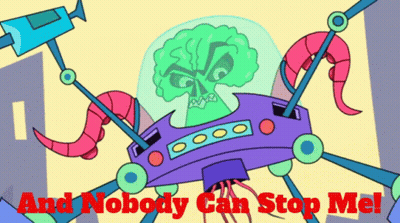 Robot Saying And Nobody Can Stop Me GIF