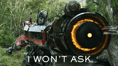 Robot Saying Autobots GIF