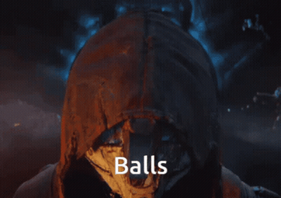 Robot Saying Balls GIF