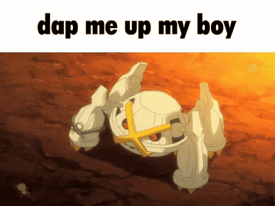 Robot Saying Dap Me Up My Boy GIF