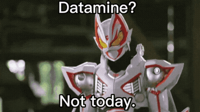 Robot Saying Datamine Not Today GIF