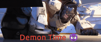 Robot Saying Demon Time GIF
