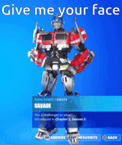 Robot Saying Give Me Your Face GIF