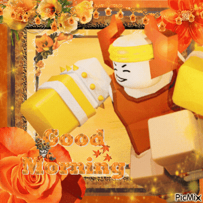 Robot Saying Good Morning GIF