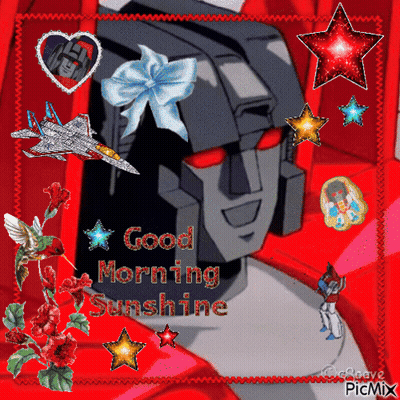 Robot Saying Good Morning Sunshine GIF