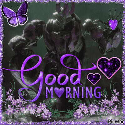 Robot Saying Good Morning GIF