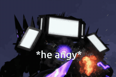 Robot Saying He Angy