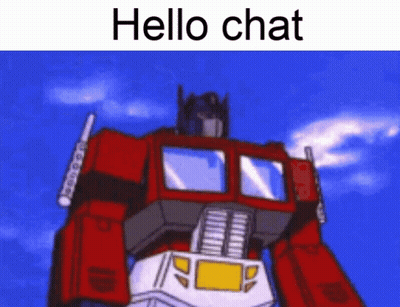 Robot Saying Hello Chat GIF