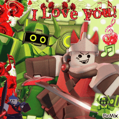 Robot Saying I Love You GIF