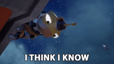 Robot Saying I Think I Know GIF
