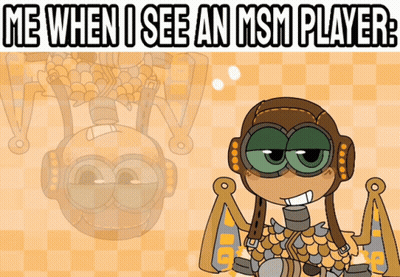 Robot Saying Me When I See An MSM Player GIF