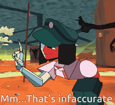 Robot Saying Mm That's Inaccurate GIF
