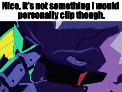 Robot Saying Nice It's Not Something I'd Clip GIF