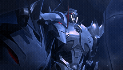 Robot Saying Now Starscream GIF