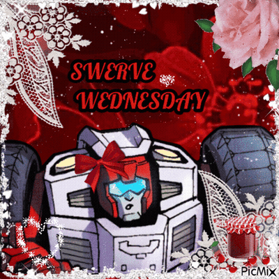 Robot Saying Swerve Wednesday GIF