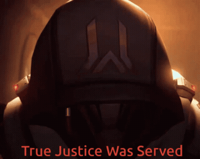 Robot Saying True Justice Was Served GIF