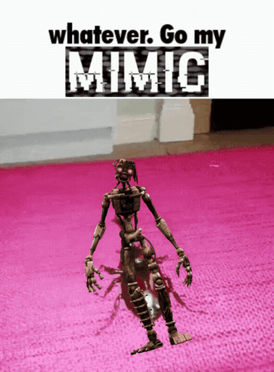 Robot Saying Whatever Go My Mimic GIF
