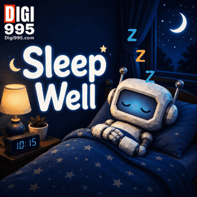 Robot Sleeping In Bed Sleep Well GIF