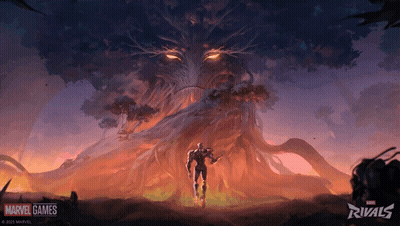 Robot Standing In Front Of Purple Background GIF