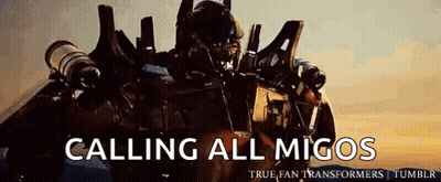 Robot Standing On Grass Hill GIF