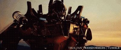 Robot Transformers True Fan GIF