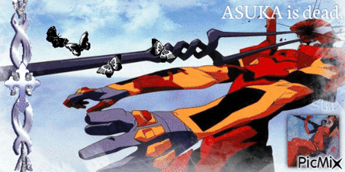 Robot With Asuka Is Dead GIF