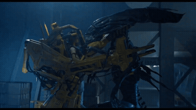 Robot With B Letter Arm GIF