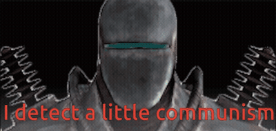 Robot With Detect A Little Communism Behind It GIF