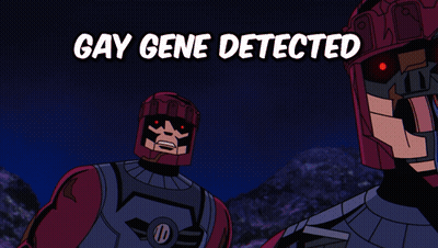 Robot With Gay Gene Detected GIF