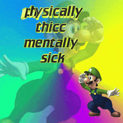 Robot With Headphones Saying I Am Not Thicc Enough GIF